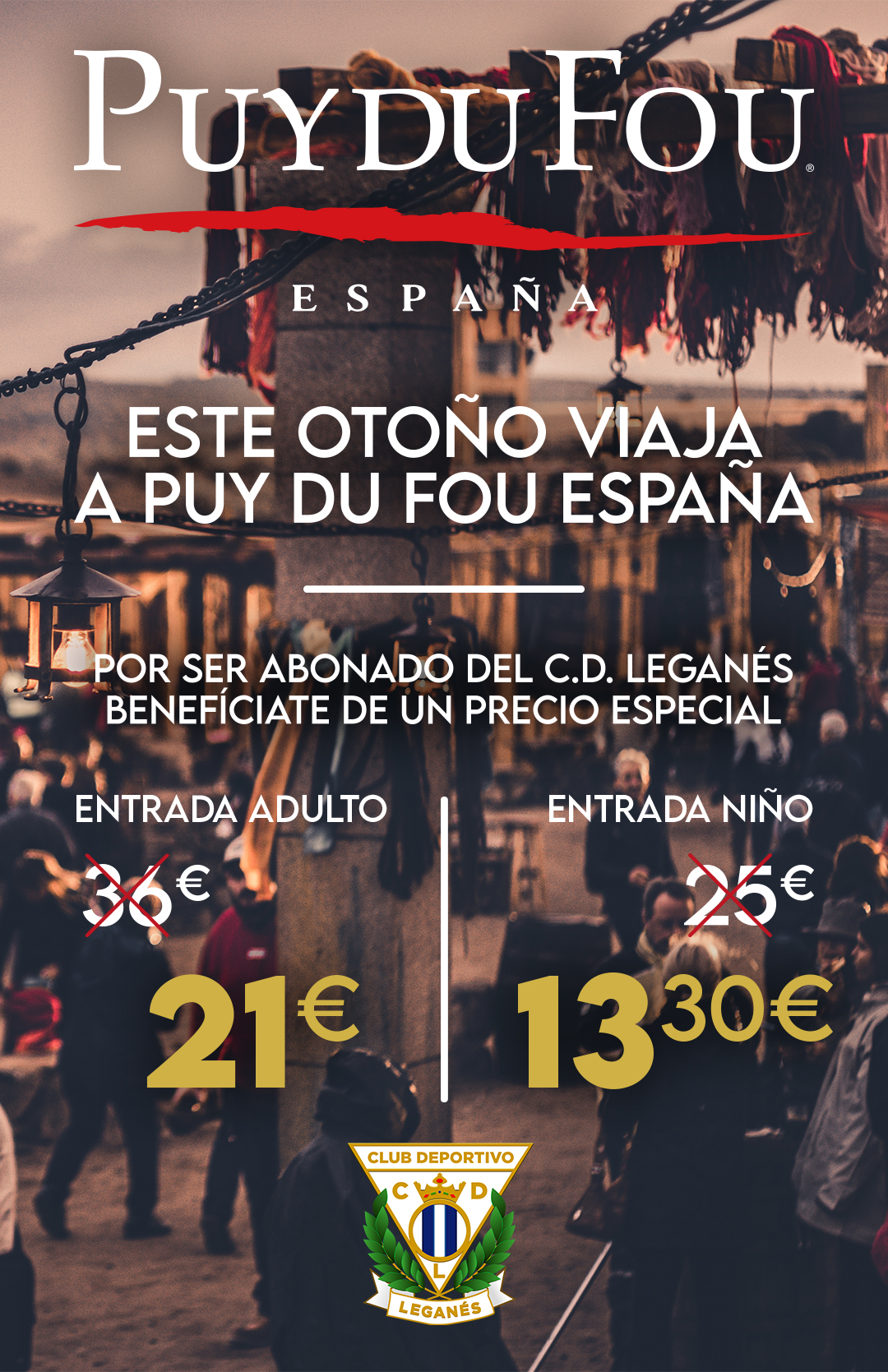 Venta de viaje PUY DU FOU